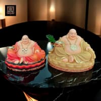 Patung Buddha Maitreya Duduk / Buddha Metteyya 10 & 12 Inch Resin Fiberglass