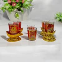 [Sepasang] Lilin Jelly Yenpao & Teratai 20 Jam