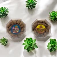 Dupa Peluru Asap ke bawah Sandalwood (Cendana) & Darshan Dupa Pelor