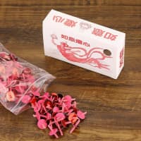 Sumbu Lilin Merah Apung Untuk Minyak Sembahyang Isi +/- 180 pcs