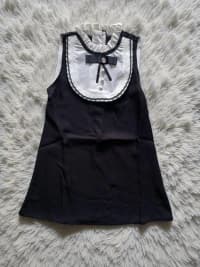 Baju Anak Perempuan Little Black Ribbon Dress • Dress pesta anak umur 1 - 4 Tahun