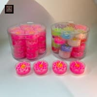 Lilin Teratai Toples Isi 28 Pcs (36 Pcs/Dus)