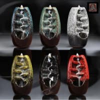 Backflow Incense Burner Keramik Free Box & Stereofoam